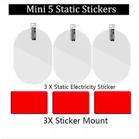for DDPAI Dash Cam Mini 5 Dash Cam Smart Film and Static Stickers for DDPAI Mini 5 Car DVR VHB Stick