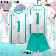 HAIKYUU AOBA JOHSAI Full Print Jersey T-Shirt