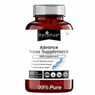 HerbHue Pure NMN - 500Mg Supplement | Two Months Supply