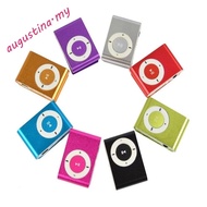 AUGUSTINA MP3 Player Waterproof Mini Media Player Walkman Metal Mirror Music Player