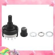 dgk3P4T 3 Pole 4 Position Single  Band  Rotary Switch w Knob