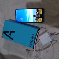 Hp Second Oppo A55 Mulus