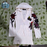 Vintage rare Ed Hardy Women Hoodie Original