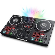 Numark Party Mix II - DJ Controller with Party Lights, DJ Set with 2 Decks, DJ Mixer, Audio Interface and USB Connectivi