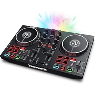 Numark Party Mix II - DJ Controller with Party Lights, DJ Set with 2 Decks, DJ Mixer, Audio Interfac