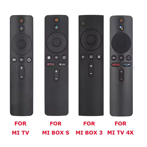 For mi Mi TV, Box S, BOX 3, MI TV 4X Voice Bluetooth Remote Control with the Google Assistant Contro