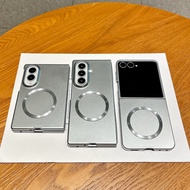 Wireless Charging Case for Samsung Galaxy Z Fold 8 Ultra Luxury Anti Fingerprint Cover for Samsung Z