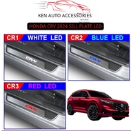 HONDA CRV 2024-PRESENT LED SILL PLATE, LED SIDE STEP, DOOR STEP PROTECTOR LED GARNISH BLUE LED