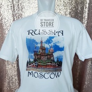 Kaos Souvenir Baju Oleh-Oleh Negara Rusia Moscow