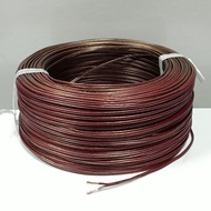 Tweeter Cable Midrange Speaker Cable LED Light Pure Copper 99.9% Size 22AWG 2x17 wire 0.16