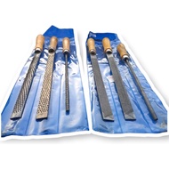 3 IN 1 FILE FOR WOOD/STEEL. SET KIKIR KAYU/ BESI 3PCS. HANDLE KAYU.PATAQ