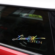 X-037 Yuutoo Foreign Trade Car Sticker Laser Reflective Car Sticker LIMITED EDITION English Sticker