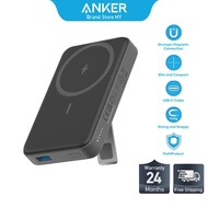 Anker A1641 633 Magnetic Battery, 10,000mAh Foldable Magnetic Wireless Portable Charger Powerbank