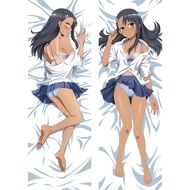 Anime Don't Toy With Me Nagatoro Hayase Pillow Case Cushion Cosplay Hugging Body  Over Otaku Waifu G
