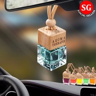 🇸🇬【SG stock】Car Air Freshener Hanging Diffuser Scent  Car Hanging Aroma Diffuser Vehicle Air Scent Perfume Car Aromather