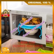 Streamer Storange Rack Multifunctional Kitchen Microwave Oven Rack Additional Base In Microwave Heat Resistant ORIGINAL