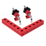(GPBS) 120mm Right Angle Fixing Clip 90 Degree L-Shaped Auxiliary Fixture Positioning Panel Fixing C