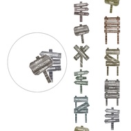 Road Construction Direction Warning Wooden Signboard Washi Tape