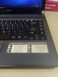 Laptop Leptop Second Seken Bekas Acer Aspire 4739 Core I3 Ram 4Gb