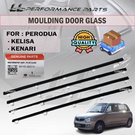 Original Perodua Kelisa / Kenari Door Moulding Lining Rubber Outer Glass Window Getah Pintu Cermin L