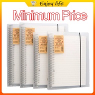 Notebook A5/B5/A4 Binder Notebook Refillable Binder Cover Notebook 60 Sheets school supplies set