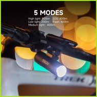 ◺ § XOSS XL 800 Bike Headlight 800lm Torch Light Waterproof USB Rechargeable Bicycle Front Light 40