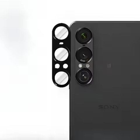 HD Camera Lens Cover Case For Sony Xperia 1 VII Back Tempered Glass Camera Protector For Xperia 1VII