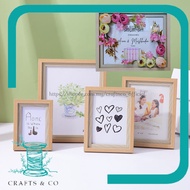 FRAME KAYU MAS KHAWIN / GUBAHAN FRAME DUIT HANTARAN / FLOWER FRAME FOR DIY