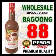 Mings Boneless Bagoong 750ML Lingayen Fish Sauce