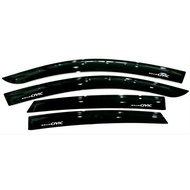 CIVIC 2016 Door Visor Dark Black