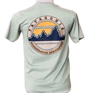 New Patagonia T-Shirt 200gsm 100% Polyester Material Size S to XXL High Quality