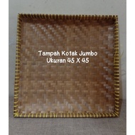 45x45 Square Tampah Bamboo Tray