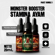 MONSTER MIX PACKAGE 20ml" - Daily Chicken Vitamins and Doping Ayam Aduan (Maintaining the Body's Imm