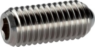 HALDER 22030.0220 Spring Pressure Piece with Ball and Hexagon Socket/Stainless Steel, Standard Sprin