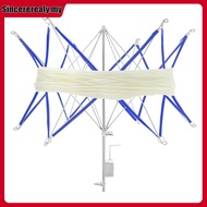 Yarn Ball Winder with Table Clamp Foldable Umbrella Yarn Winder Efficient Yarn Swift Winder for Wool