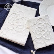 Handmade lace vintage Sarung Buku Book sleeve size A5 A6 AlQuran Cover Quran Sleeve