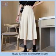 QQ SHOP High waist skirt Korean style fashion casual women's skirt