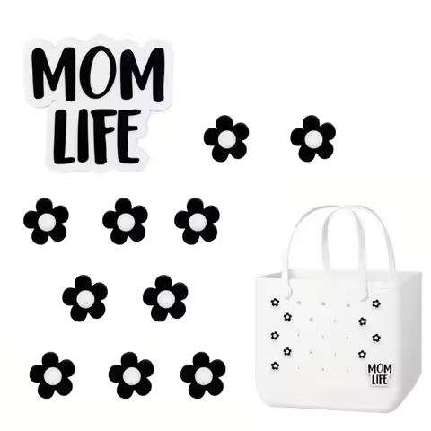 Charms for Bogg Bag Accessories, Rubber Beach Bag Charms for Women Totes, Bag Charms for Simply Sout