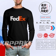 Fedex Logo Long Sleeve Company Shirt