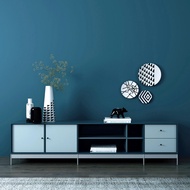Indigo blue solid color solid color wallpaper Morandi