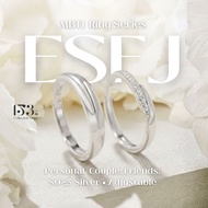 【153】S925 MBTI Ring - ESFJ Adjustable Mix and Match Cincin Perak Lelaki Wanita