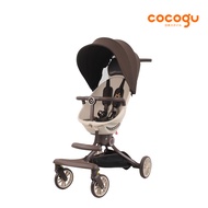 COCOGU รถเข็นเด็กปรับหมุนที่นั่งได้ พร้อมปรับเอนได้ถึง 5 ระดับ รุ่น V18 Baobaohao - V18 plus