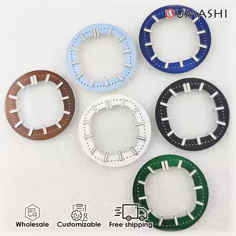 NH70 dial Transparency Face suit for NH series movement Luminous Index colors Customizable Replaceme