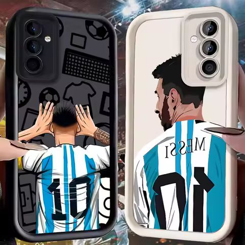 M-Messis Jersey Print Case for Samsung Galaxy A37 A36 A35 A34 A33 A32 A26 A24 A23 A17 A16 A15 A14 A1