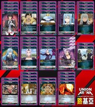 Union Arena 轉身史萊姆 卡組 UA 紫克眾 利姆路 Deck card