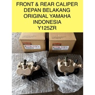 Y125ZR FRONT REAR CALIPER ASSY CALIPER DEPAN BELAKANG ORIGINAL YAMAHA INDONESIA FOR Y125ZR LC135 5S 