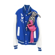 【二手】LOUIS VUITTONPuppet 棒球夾克 大學夾克 羊毛皮夾克 男士二手 A