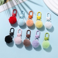 DIY Colorful Fur Ball Pendant Keychain Student Gift for Bag Pendant Gift Giveaway
