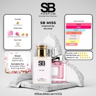 (SBPARFUM) SB MISS | SUGARBOMB PERFUME SPRAY PERFUME EDP 30ML 8ML