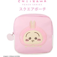 Shobido Chiikawa Square Pouch "Arnab" Siri Peach Rekaan Asal oleh Chiikawa Nagano